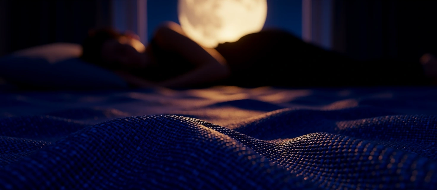 Ruhevolle Texturen der Nacht
