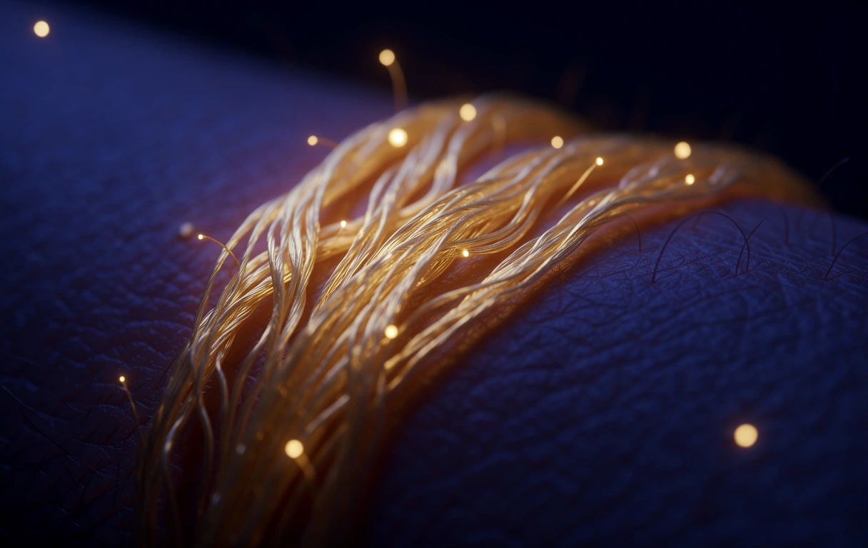 Biologische Detailaufnahme der Regeneration
